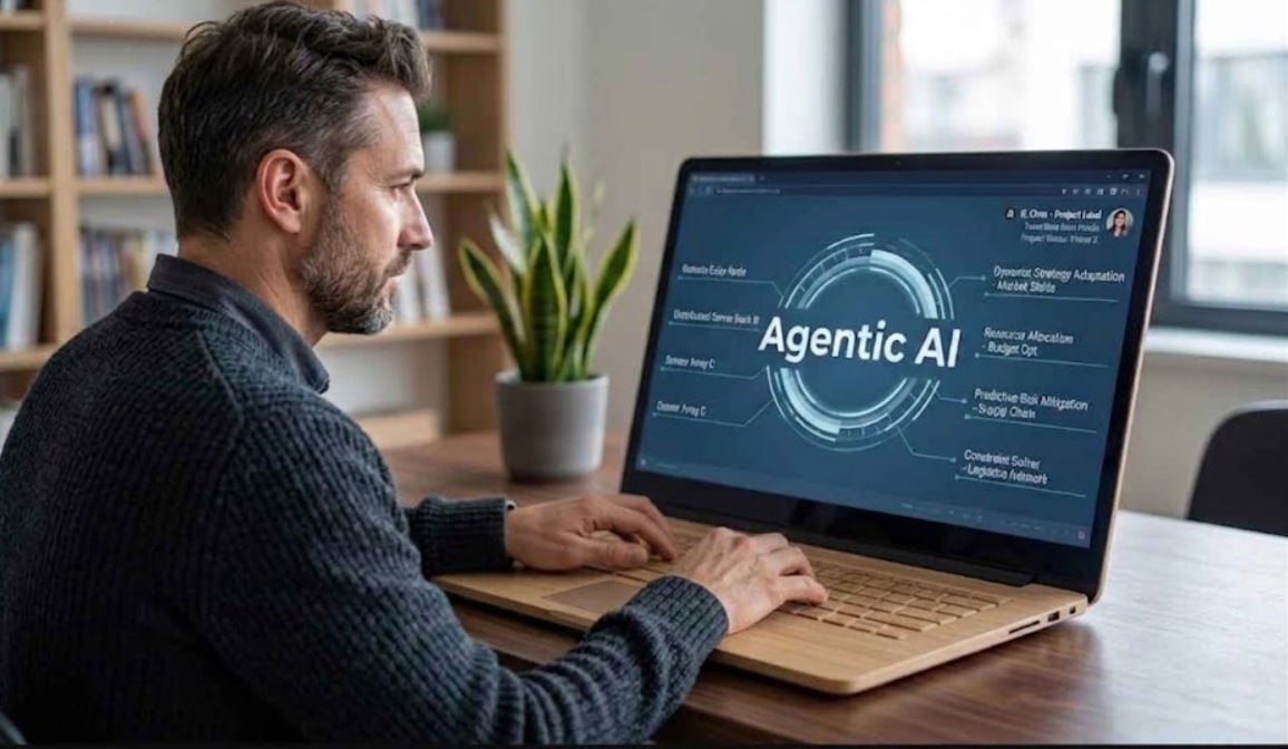 Visual workshop Agentic AI untuk otomasi bisnis